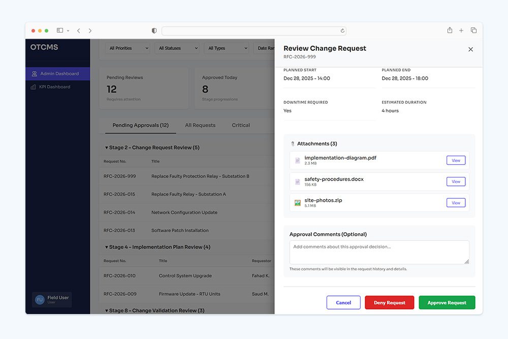 otcms aproverequest tensai